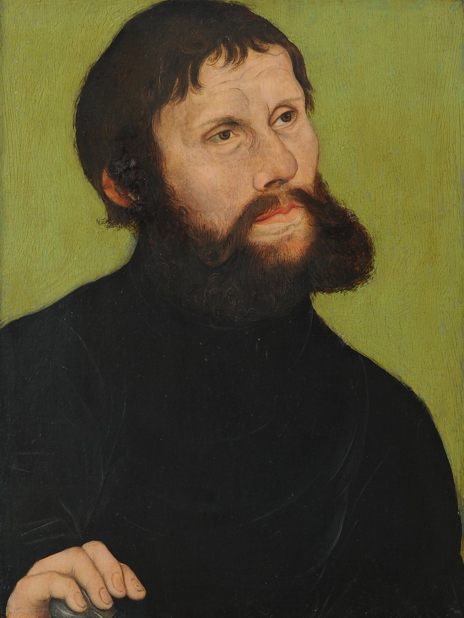 Luther portréja mint Jörg Junker alkotó: Lucas Cranach the Elder