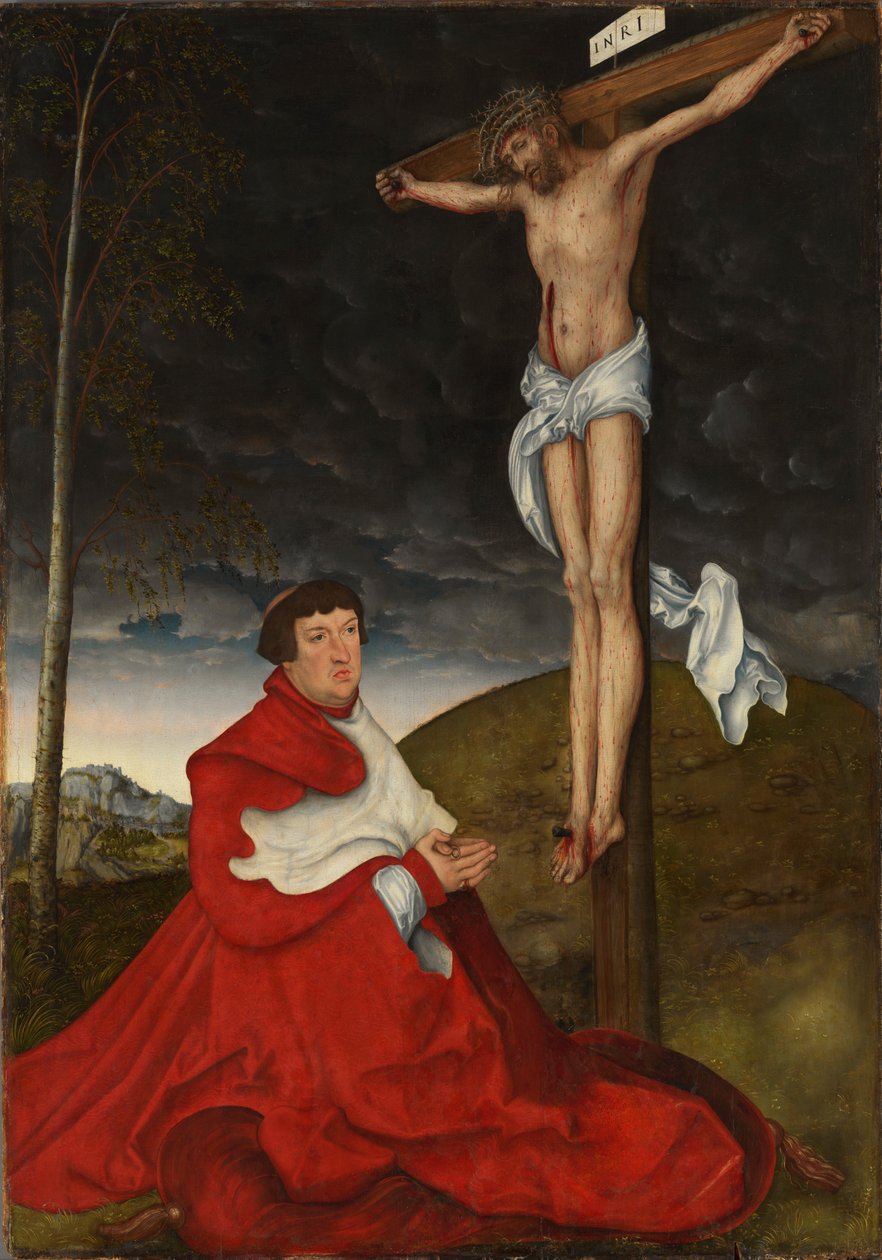Krisztust a szenvedélymeditáció tárgyaként kell érteni alkotó: Lucas Cranach the Elder