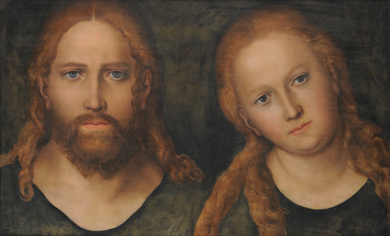 Krisztus és Mária alkotó: Lucas Cranach the Elder