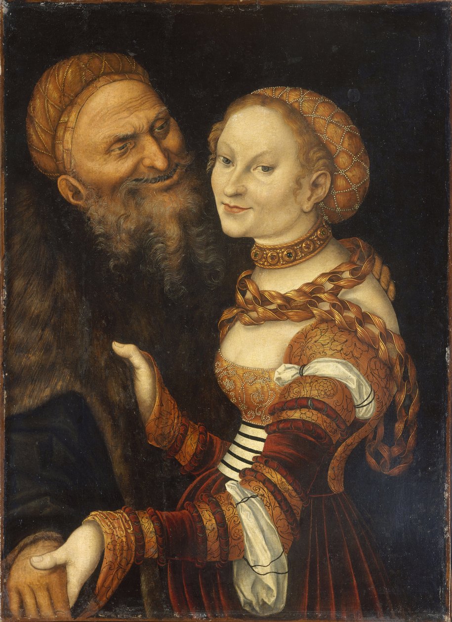 Udvarhölgy és öreg alkotó: Lucas Cranach the Elder