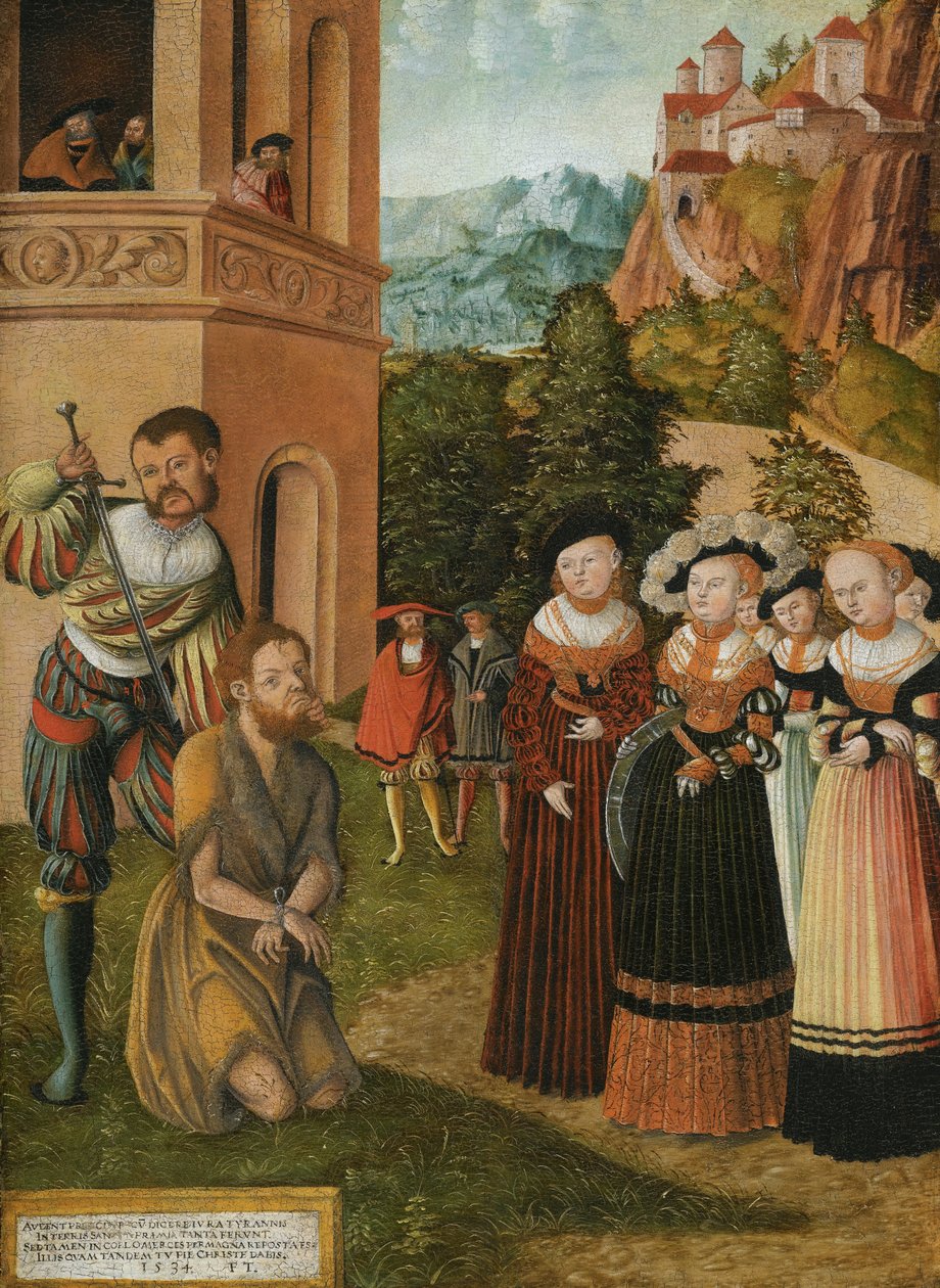 Keresztelő János lefejezése alkotó: Lucas Cranach the Elder