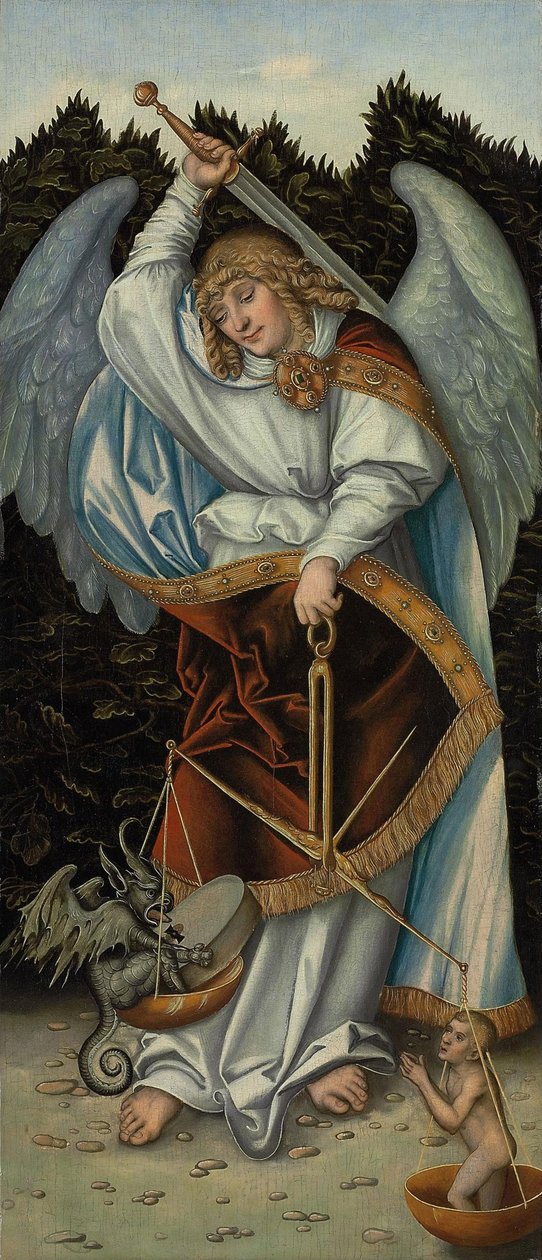 Mihály arkangyal alkotó: Lucas Cranach the Elder