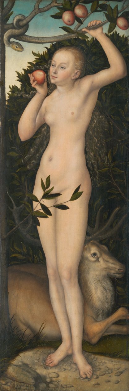 Éva alkotó: Lucas Cranach the Elder