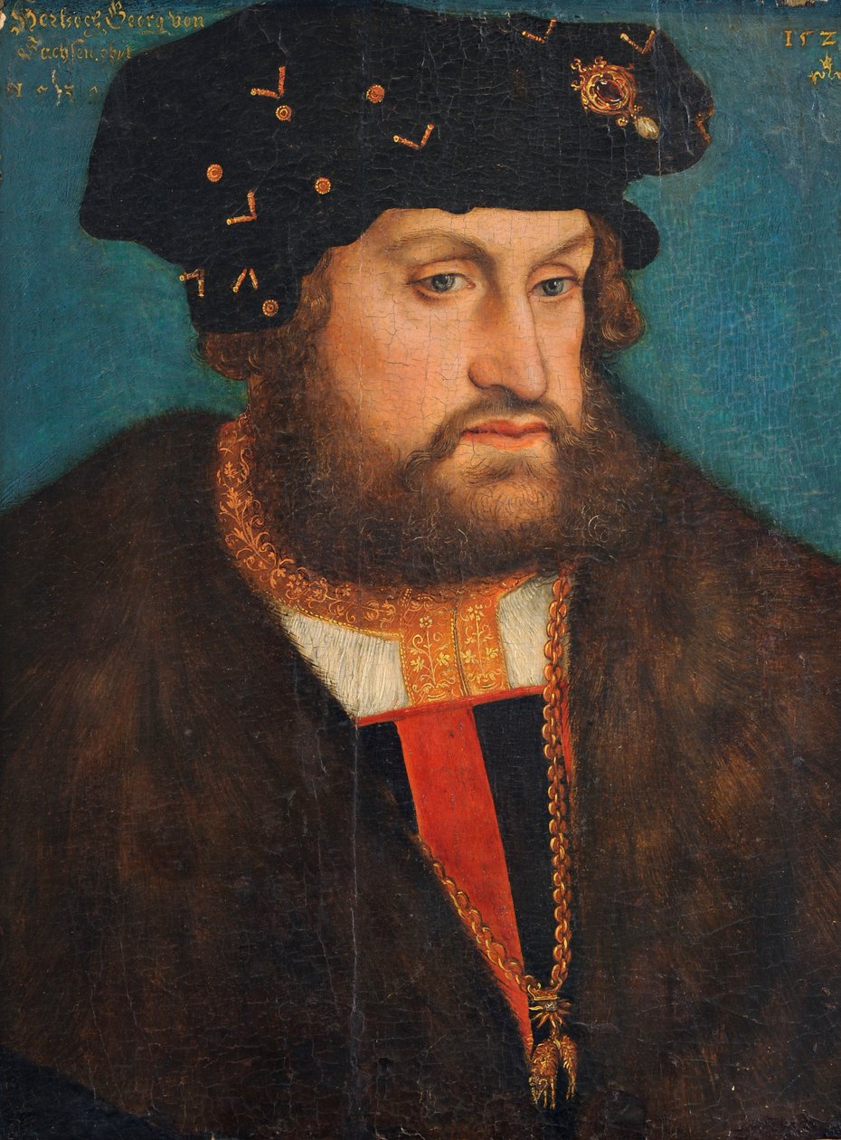 György szász herceg alkotó: Lucas Cranach the Elder