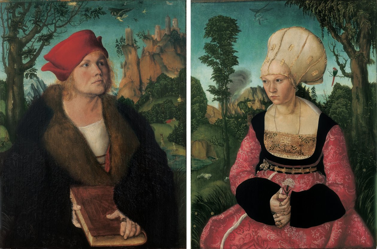 Johannes és Anna Cuspinian alkotó: Lucas Cranach the Elder