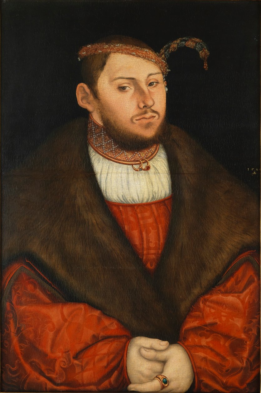 Johann Friedrich szász választófejedelem alkotó: Lucas Cranach the Elder