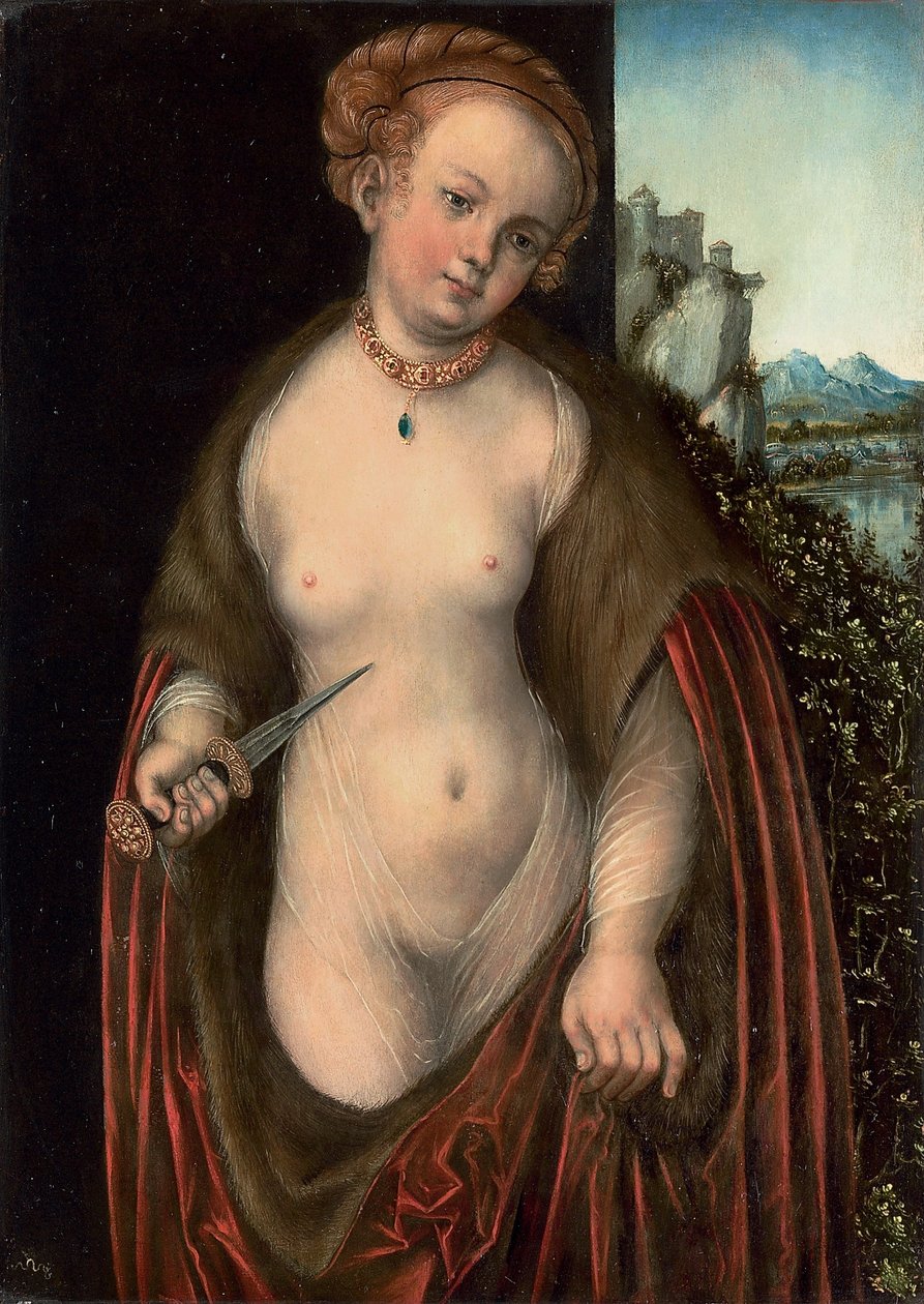 Lucrezia alkotó: Lucas Cranach the Elder