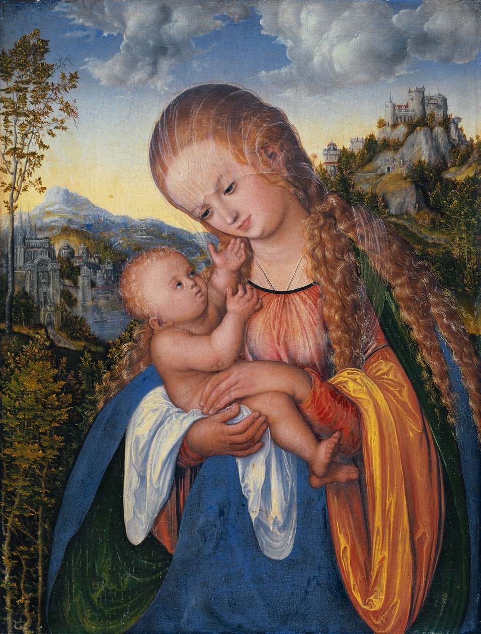 Madonna és gyermeke alkotó: Lucas Cranach the Elder
