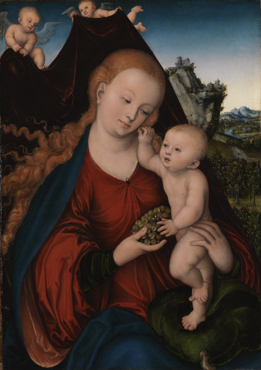 Madonna és gyermeke alkotó: Lucas Cranach the Elder