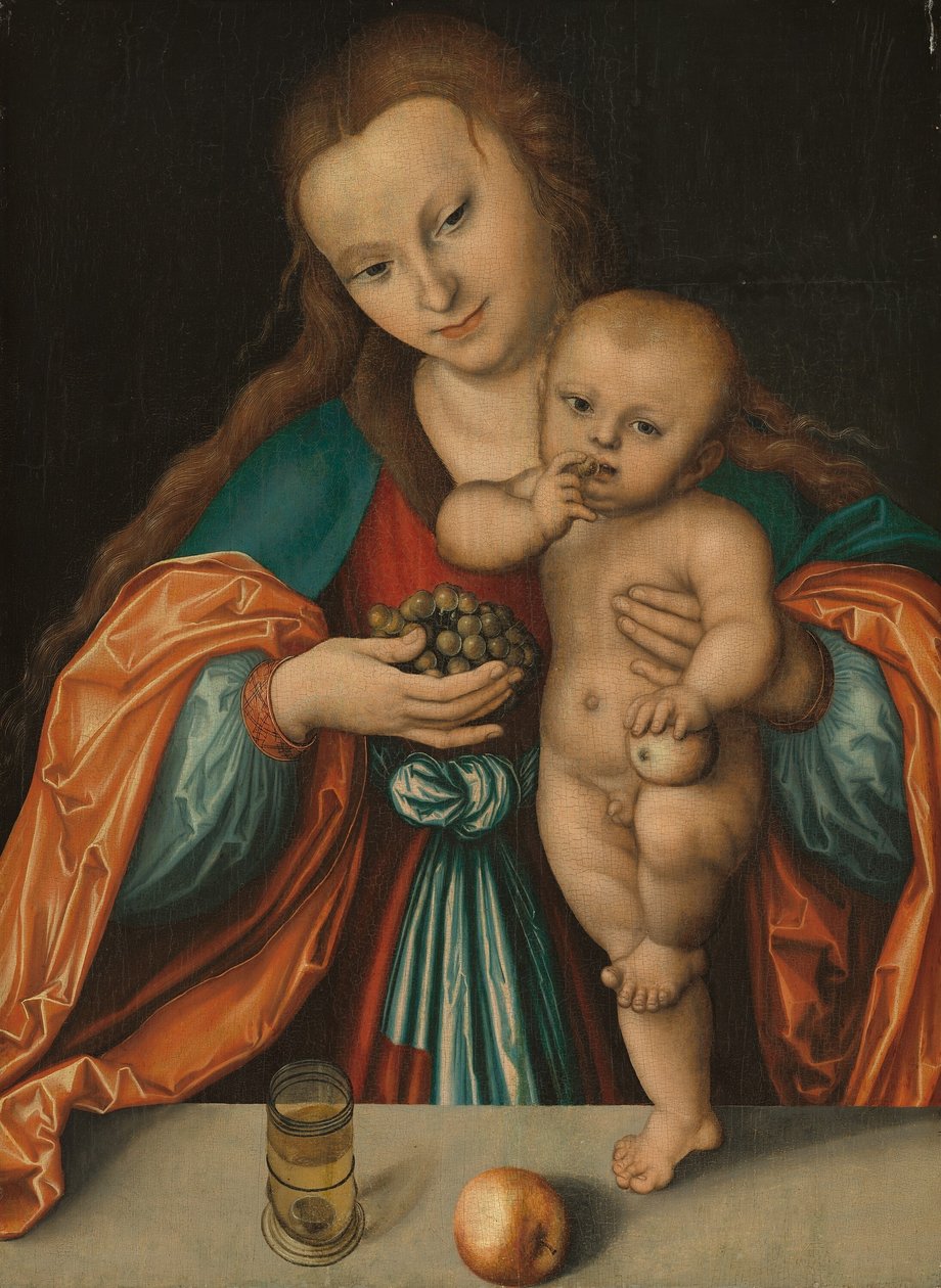 Madonna és gyermeke alkotó: Lucas Cranach the Elder
