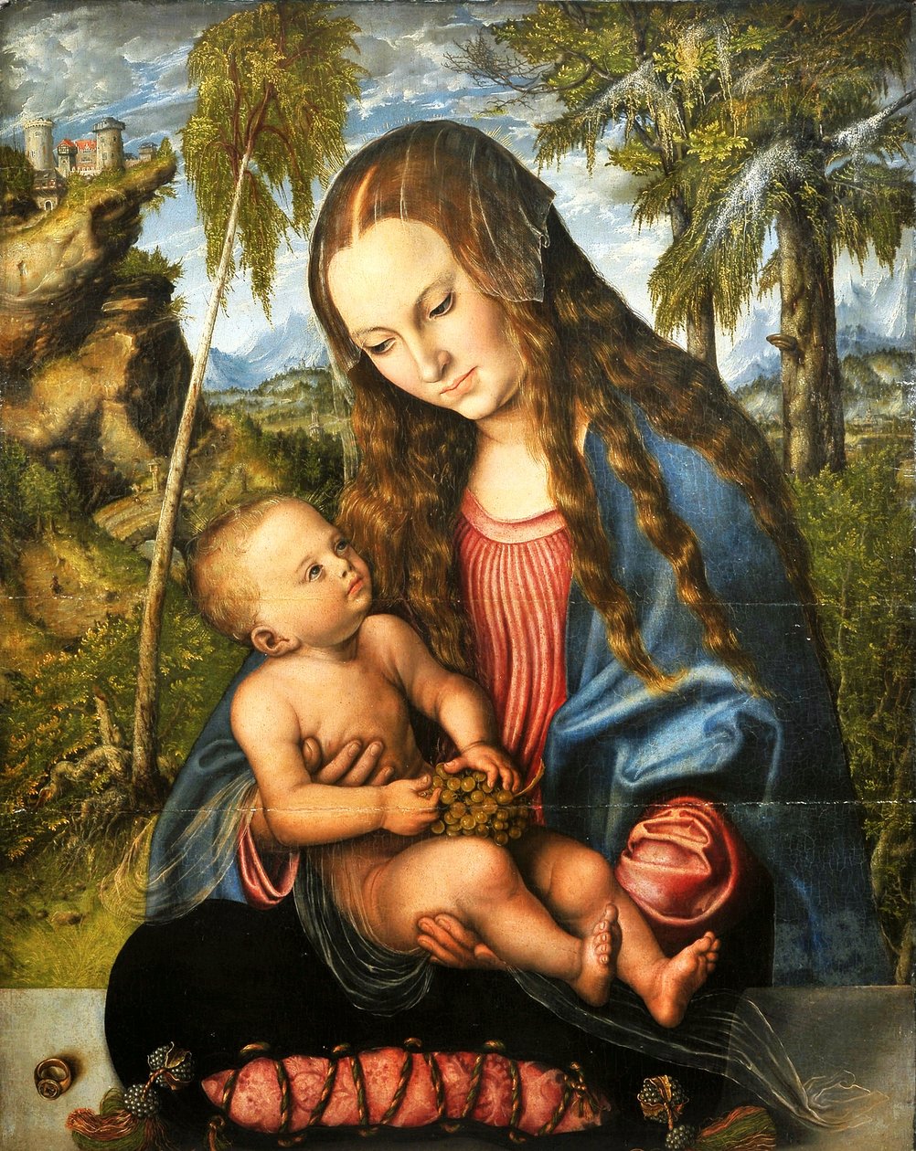 Madonna a fenyőfa alatt alkotó: Lucas Cranach the Elder