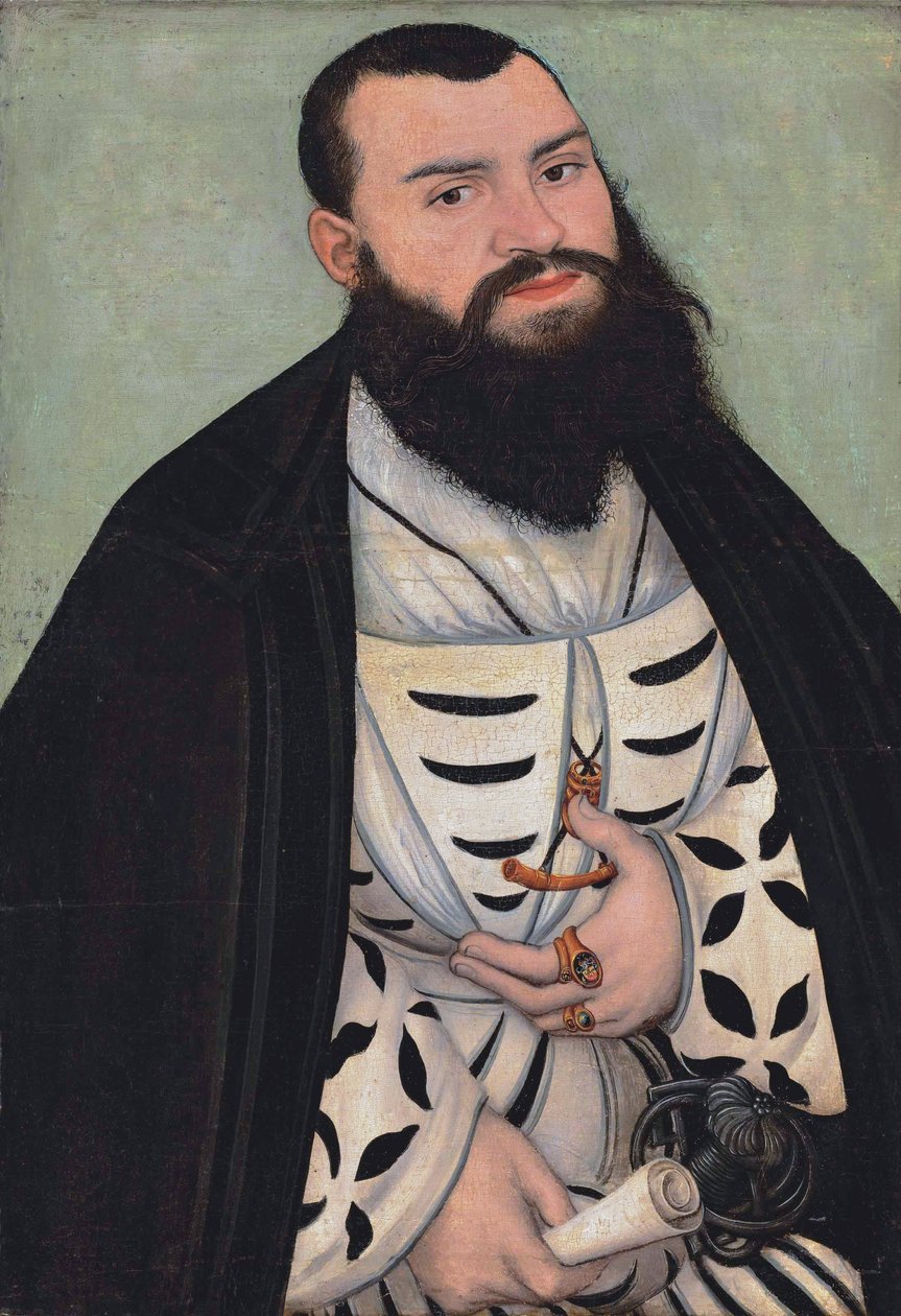 Portréja dr. Johann Scheiring alkotó: Lucas Cranach the Elder