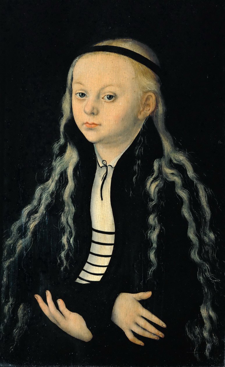 Portré, valószínűleg Magdalena Luther alkotó: Lucas Cranach the Elder