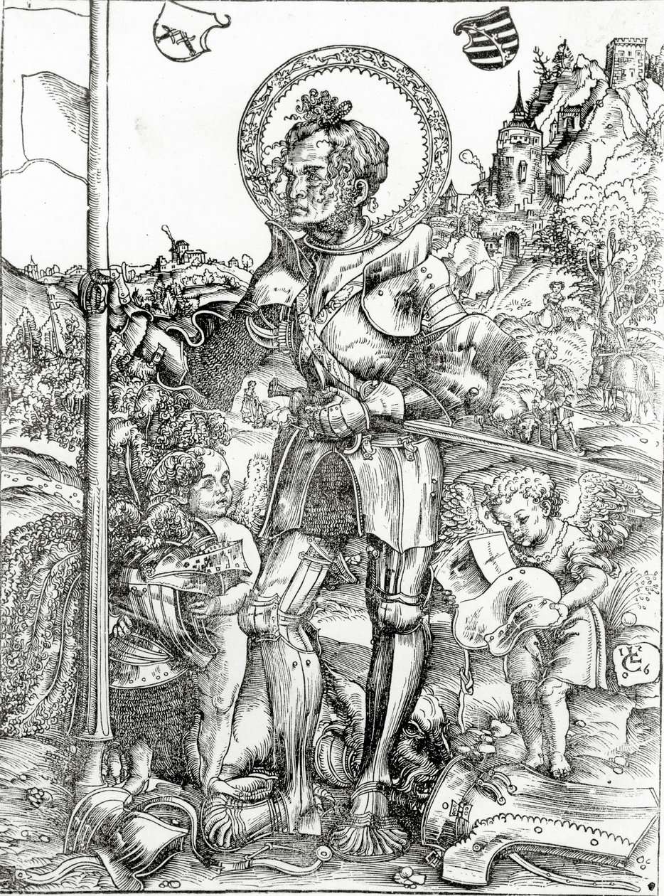 Szent György, 1506 alkotó: Lucas Cranach the Elder