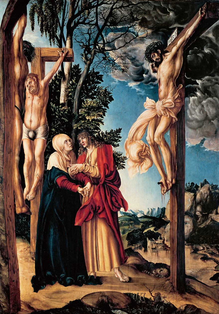 A keresztre feszítés, 1503 alkotó: Lucas Cranach the Elder