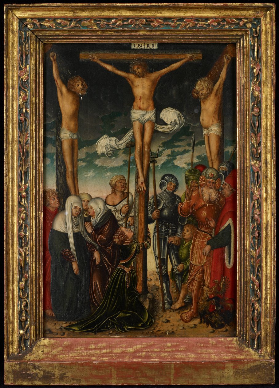 A keresztre feszítés, 1575 körül alkotó: Lucas Cranach the Elder