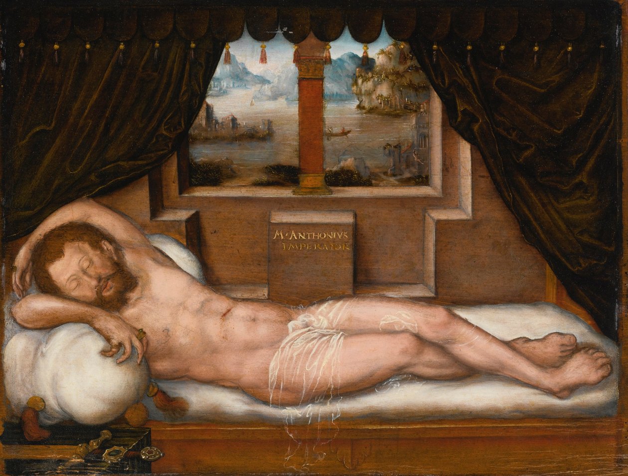 A haldokló Marc Anthony alkotó: Lucas Cranach the Elder