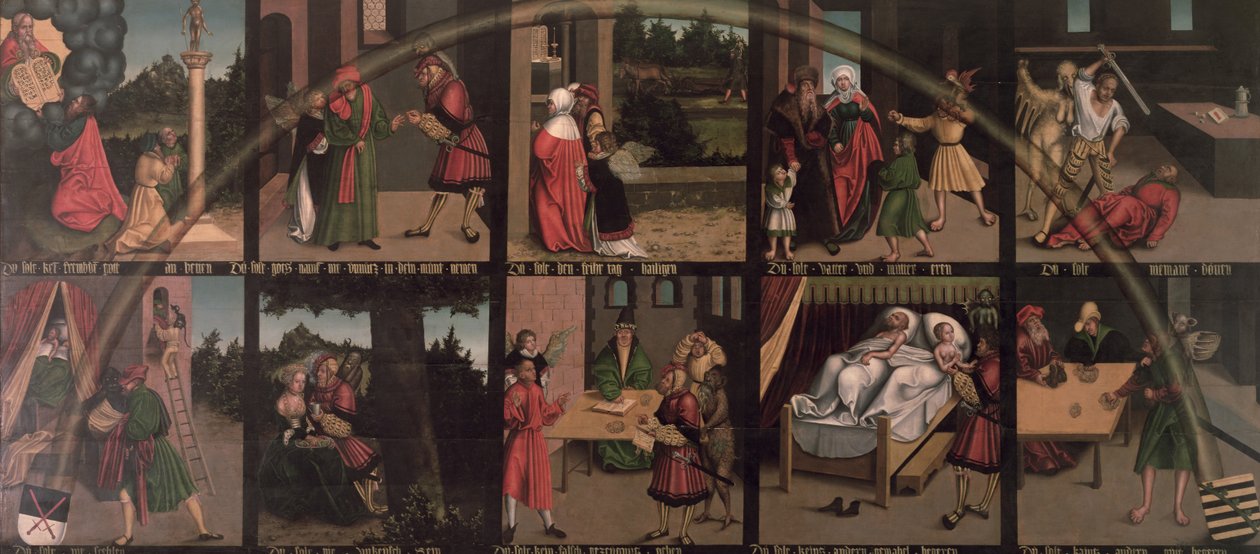 A Tízparancsolat alkotó: Lucas Cranach the Elder