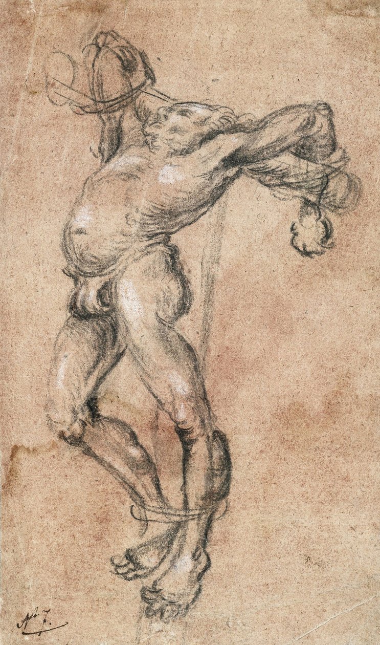 Tolvaj a kereszten, balra néző alkotó: Lucas Cranach the Elder