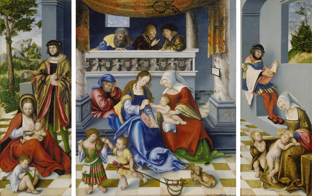Torgau oltár alkotó: Lucas Cranach the Elder