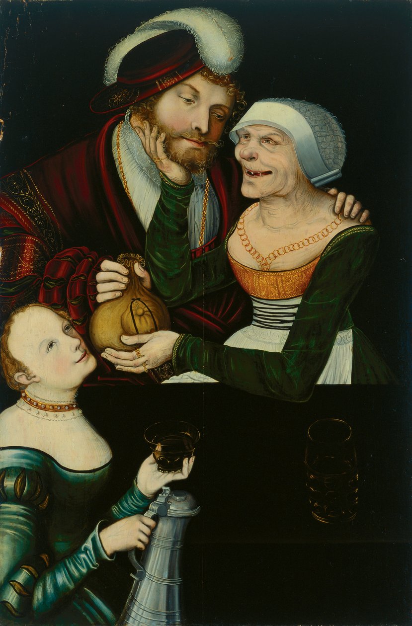 Egyenlőtlen pár alkotó: Lucas Cranach the Elder