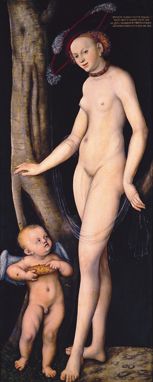 Vénusz és Ámor alkotó: Lucas Cranach the Elder