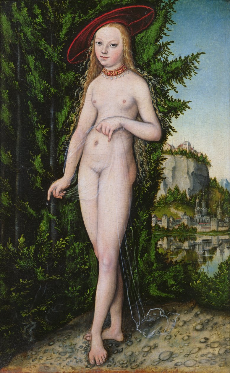 Vénusz egy tájban, 1529 alkotó: Lucas Cranach the Elder