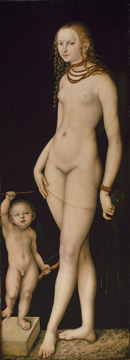 Vénusz és Ámor alkotó: Lucas Cranach the Elder