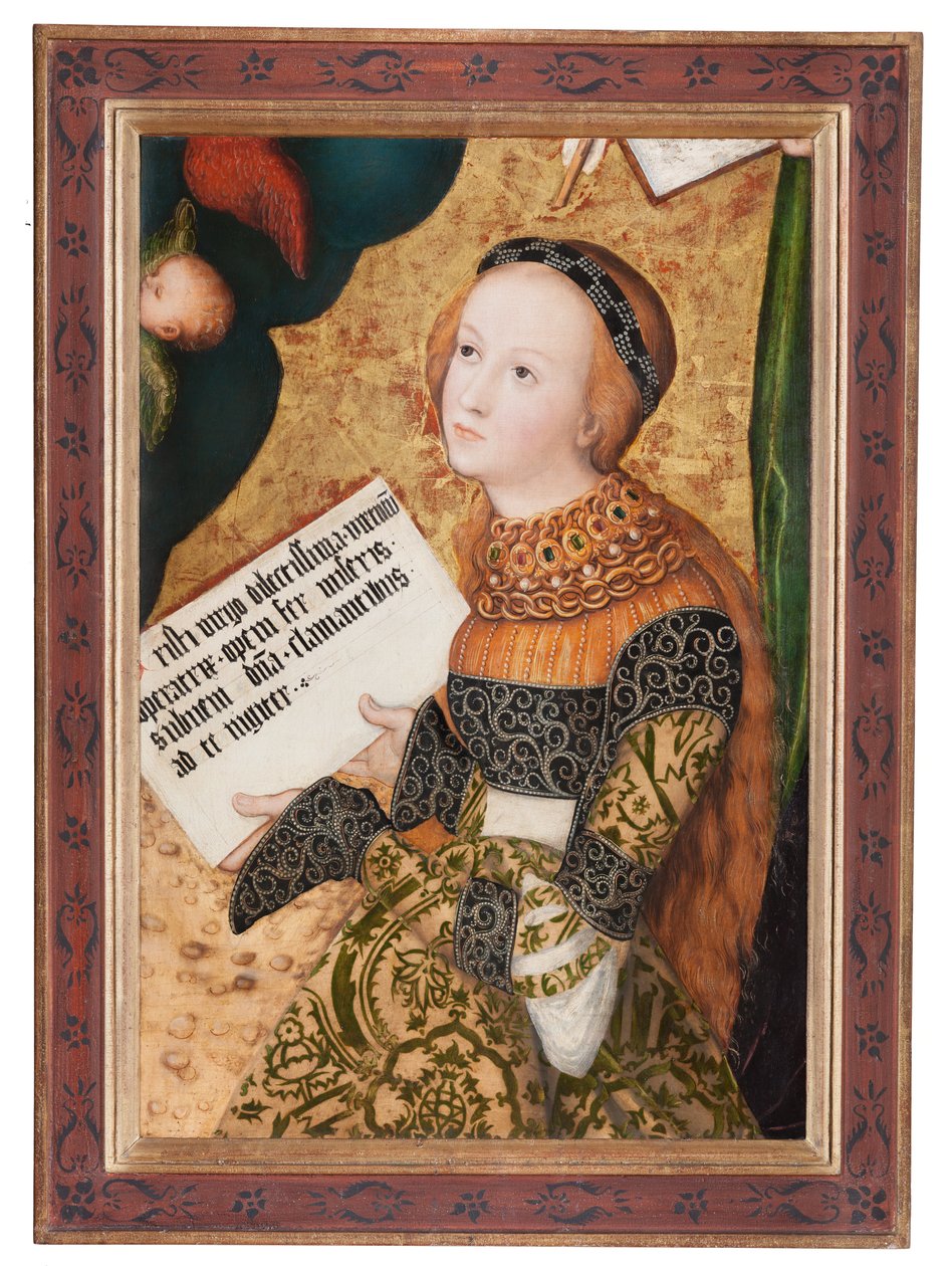 Szent Krisztina, 1520-22 körül alkotó: Lucas Cranach the Elder