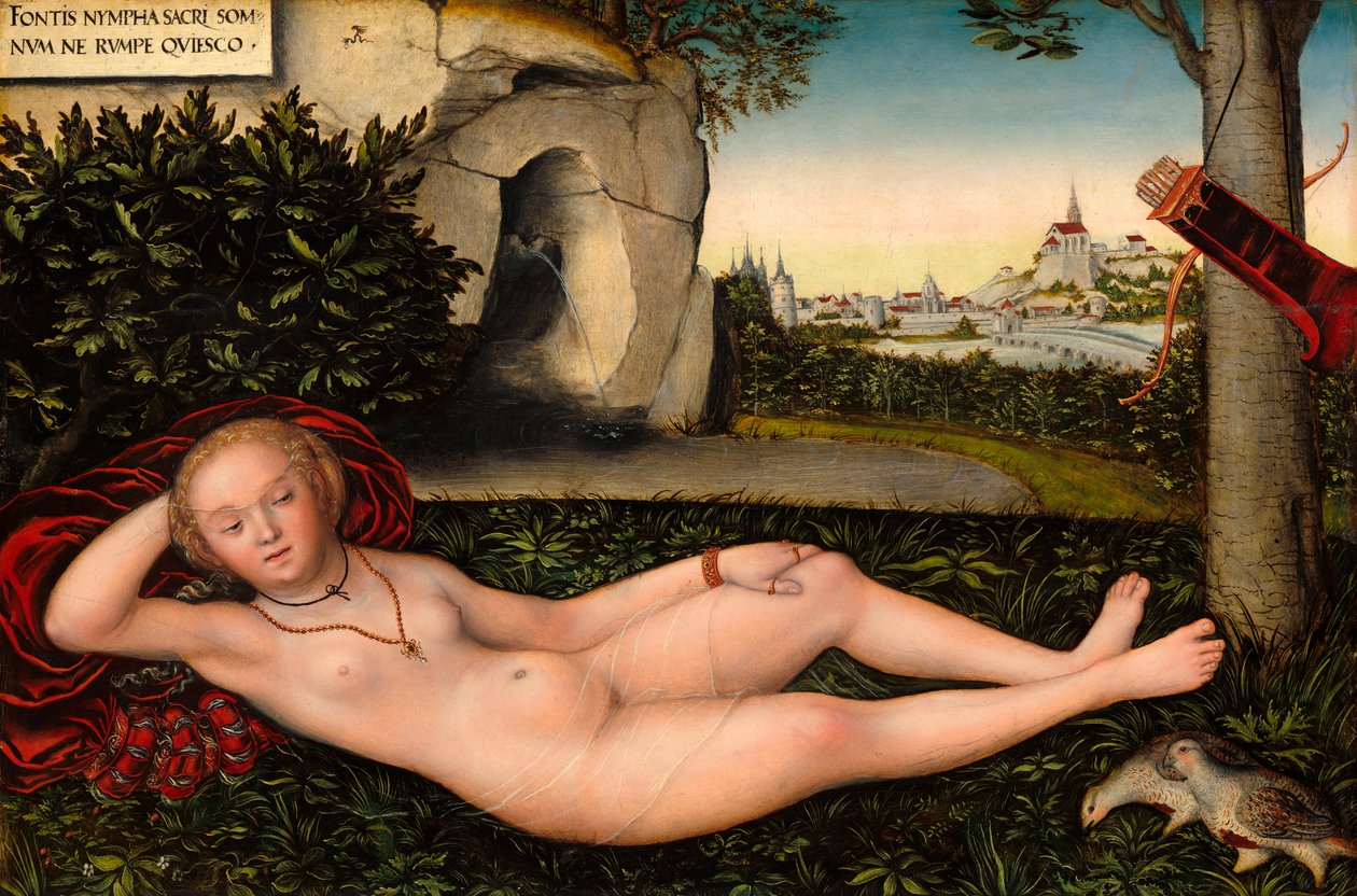 A tavasz nimfája alkotó: Lucas Cranach the Elder