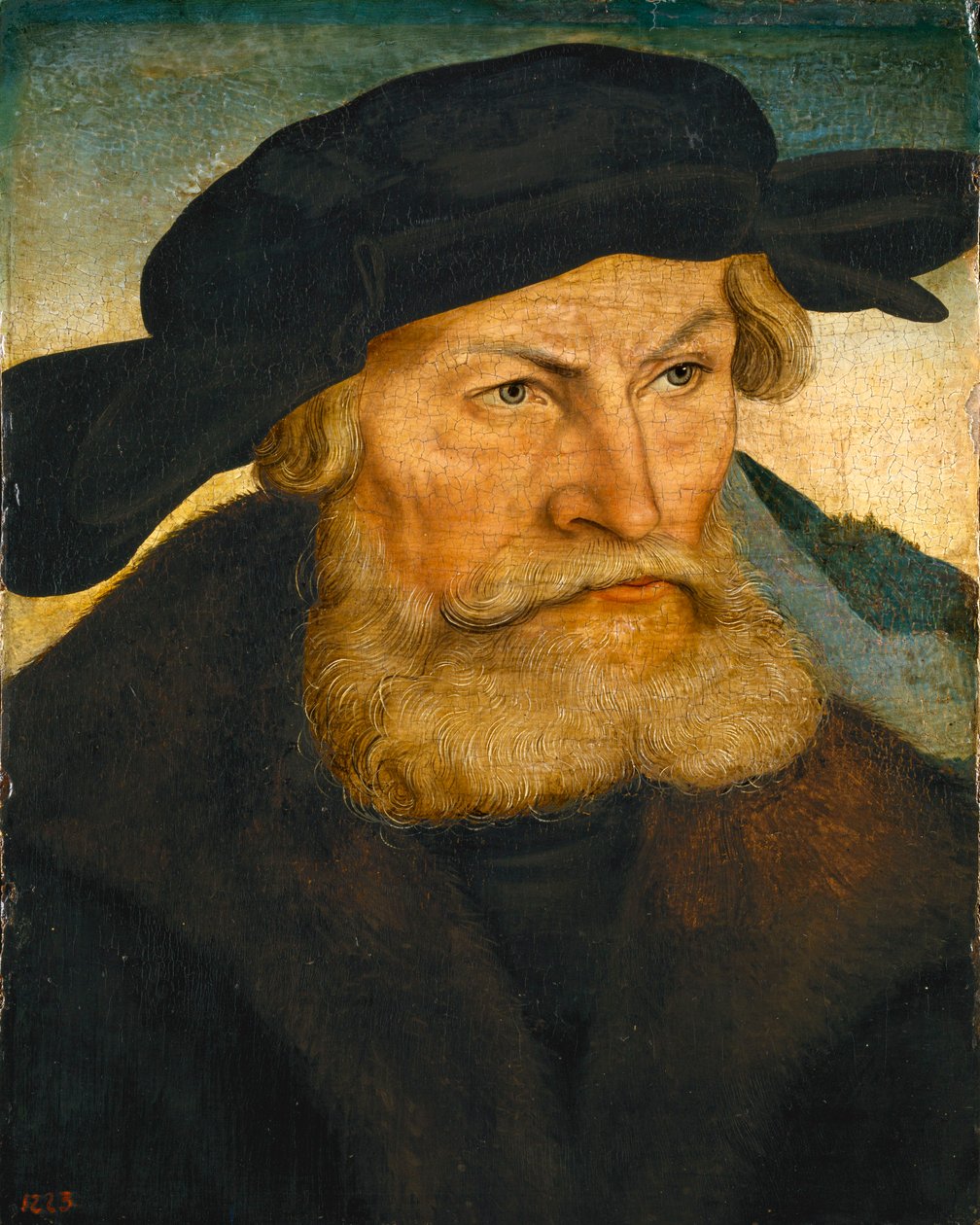 Heinrich szász jámbor herceg portréja (1473-1541) alkotó: Lucas Cranach the Elder