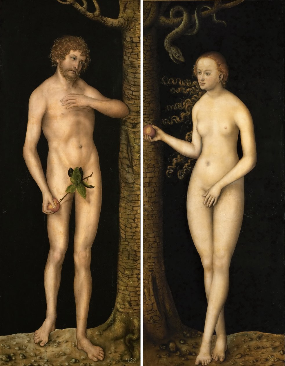 Az ember bukása alkotó: Lucas Cranach the Elder