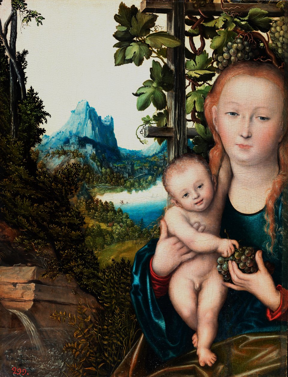 Madonna és gyermeke alkotó: Lucas Cranach the Elder