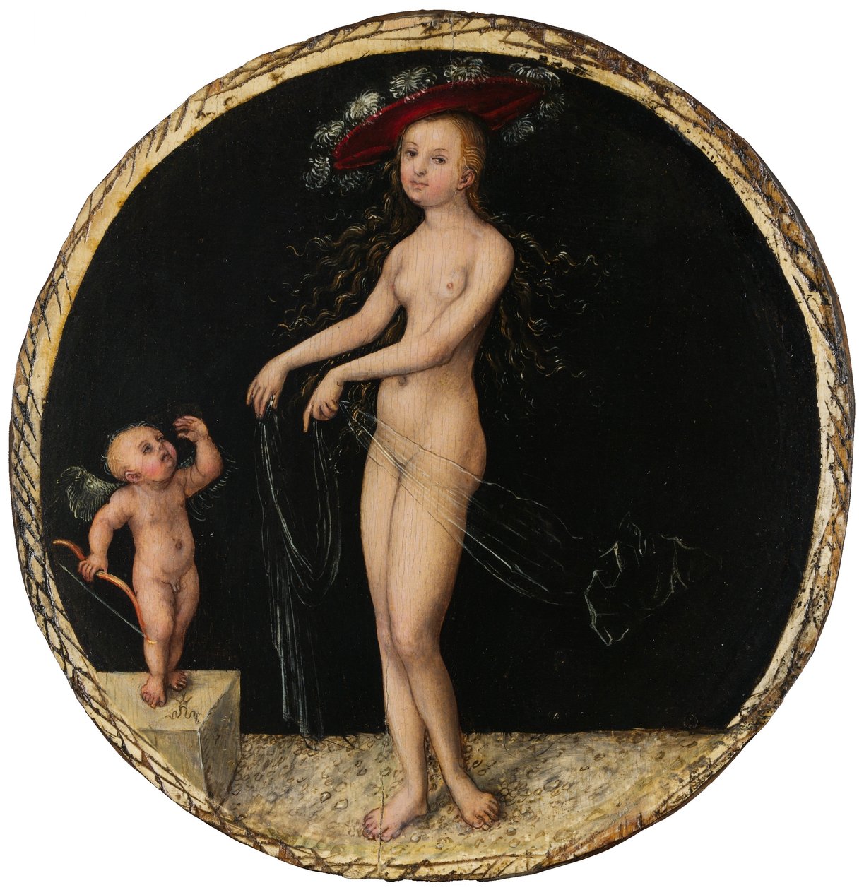Vénusz és Ámor alkotó: Lucas Cranach the Elder