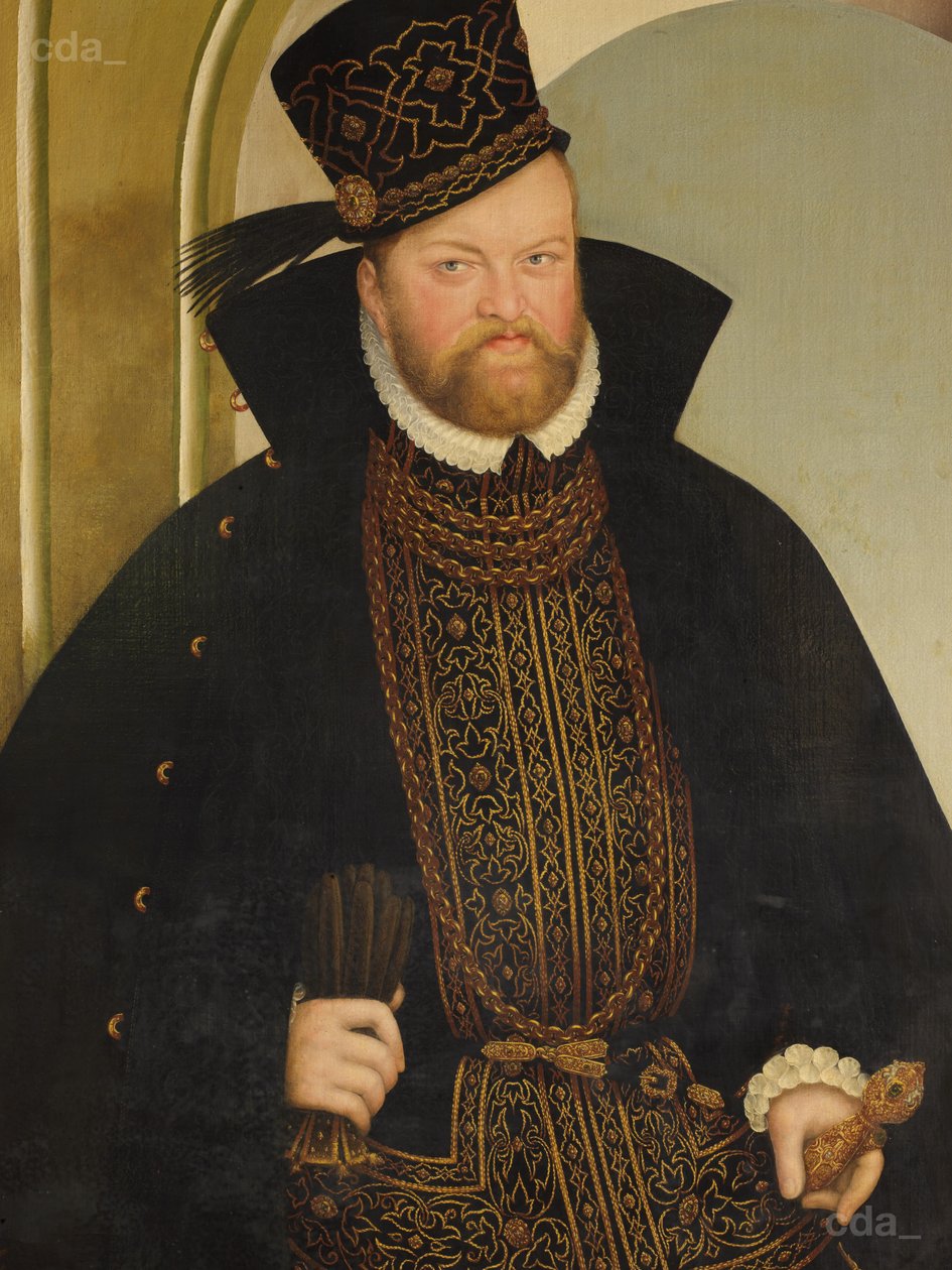 August választó arcképe alkotó: Lucas Cranach the Younger  