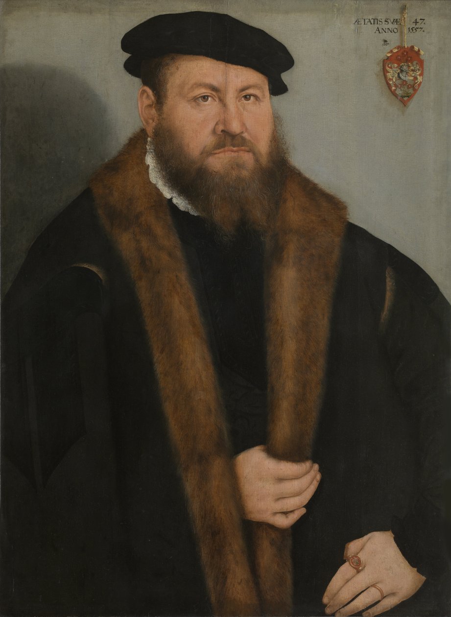 Egy férfi portréja alkotó: Lucas Cranach the Younger  
