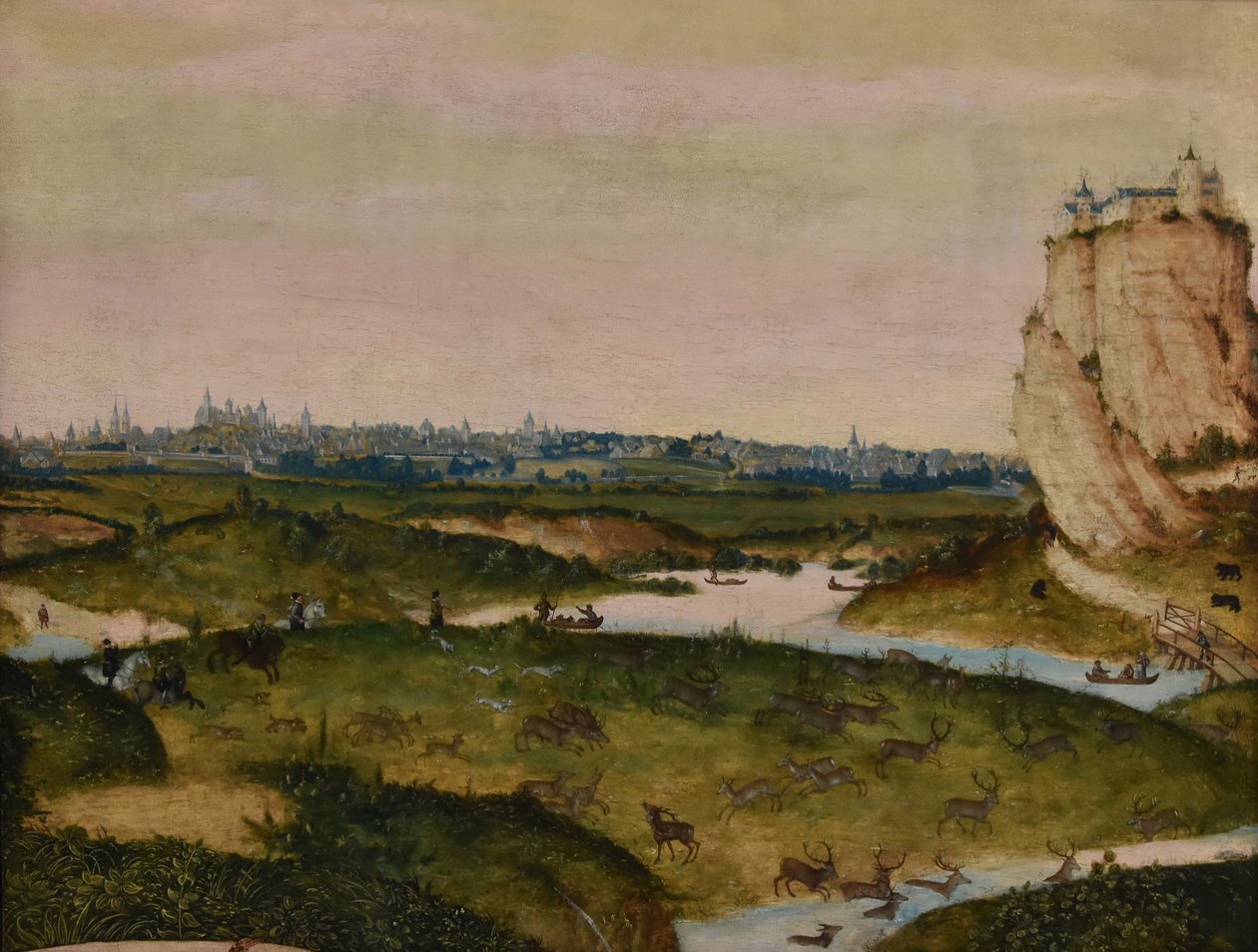 Szarvas vadászat alkotó: Lucas Cranach the Younger