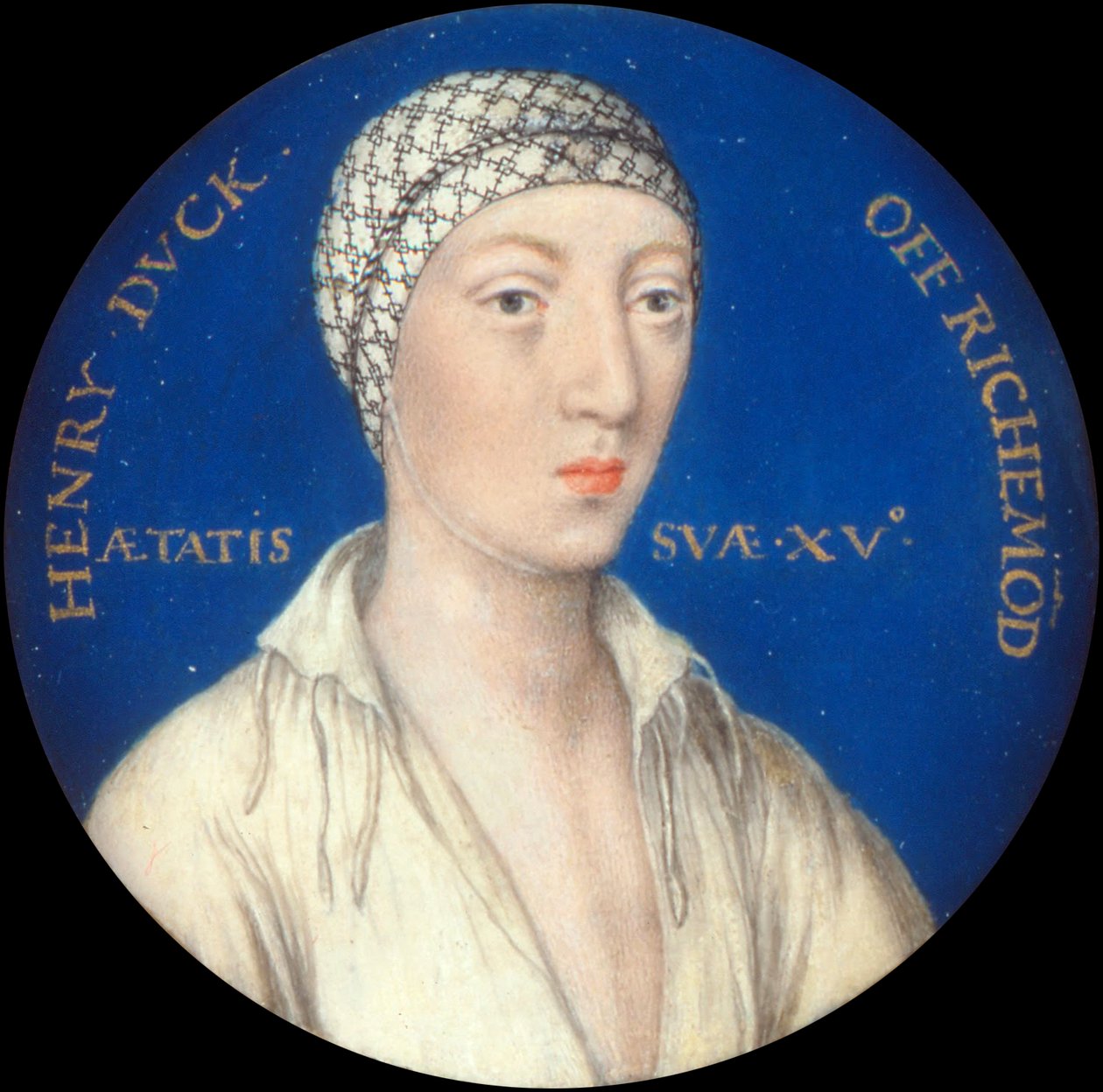 Henry Fitzroy, Richmond és Somerset hercege 1519-36 alkotó: Lucas Horenbout or Hornebault