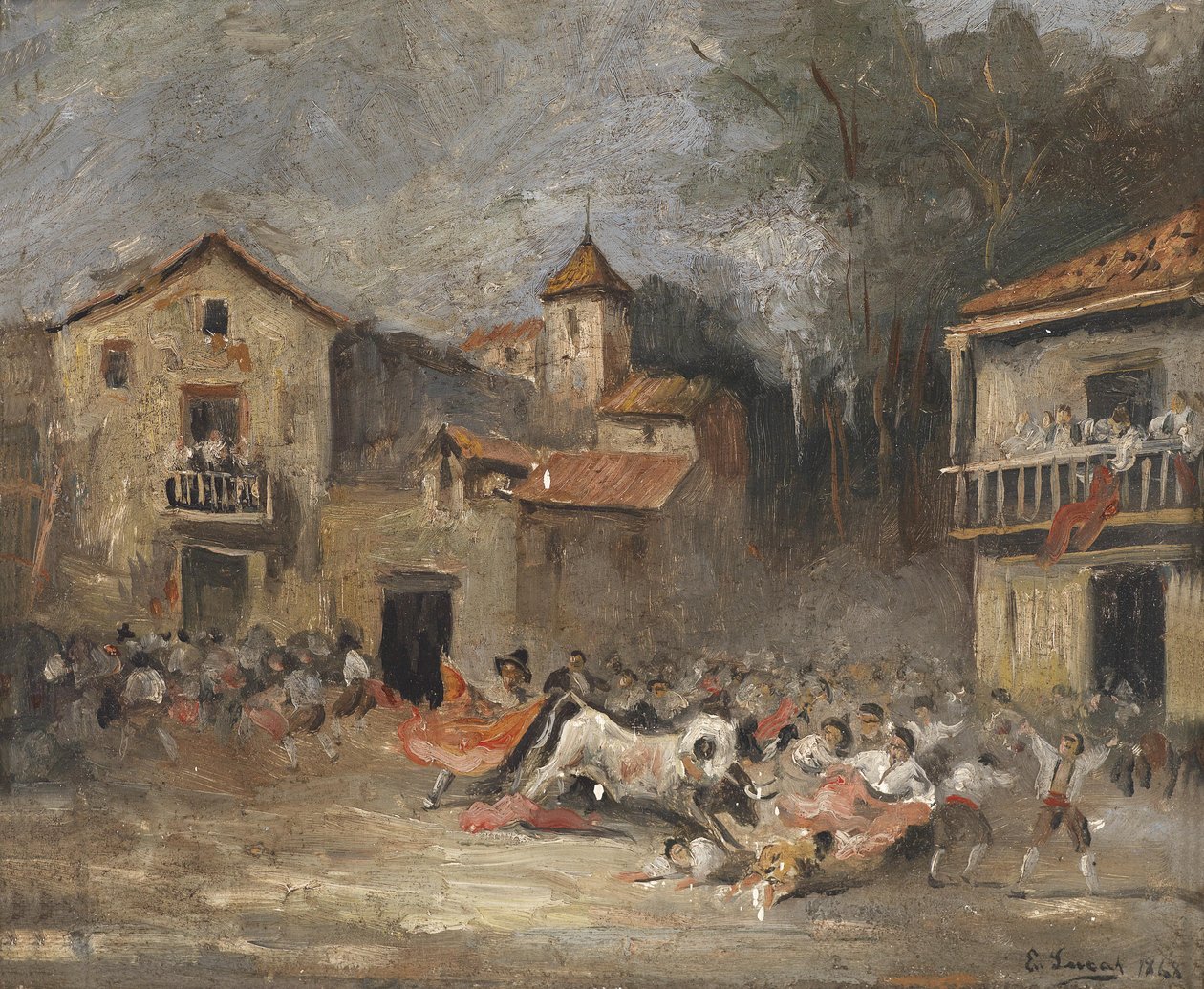Egy bikaviadal alkotó: Eugenio Lucas Velázquez