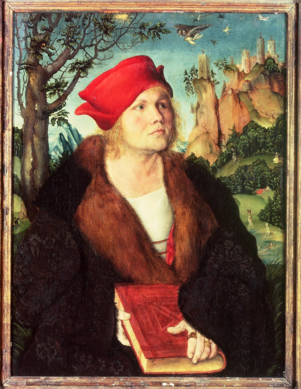 Dr. Johannes Cuspinian, 15021503 alkotó: Lucas Cranach the Elder
