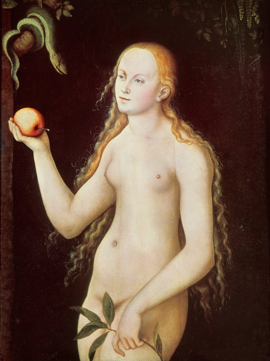 Éva, 1528 alkotó: Lucas Cranach the Elder