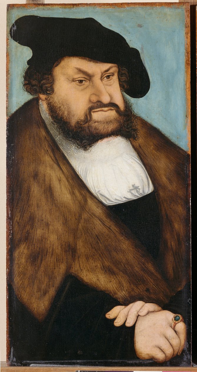 Szász konstans János portréja alkotó: Lucas Cranach the Elder