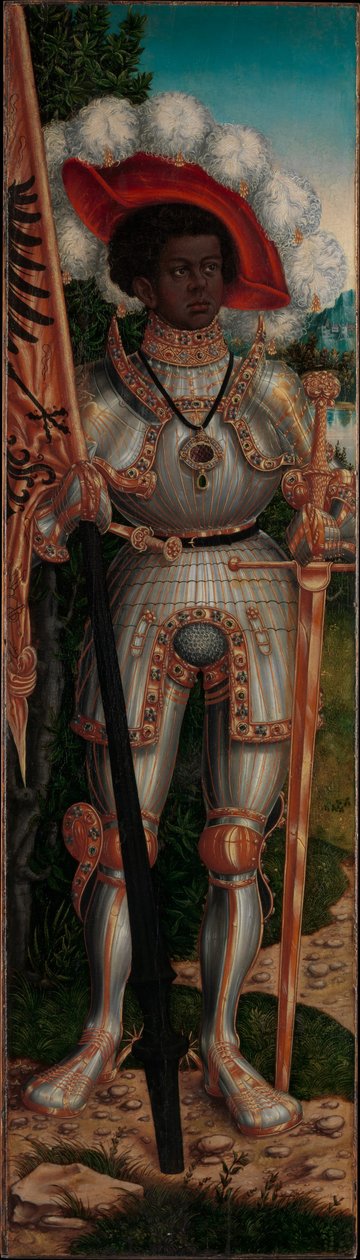 Saint Maurice, 1520-25 körül alkotó: Lucas Cranach the Elder