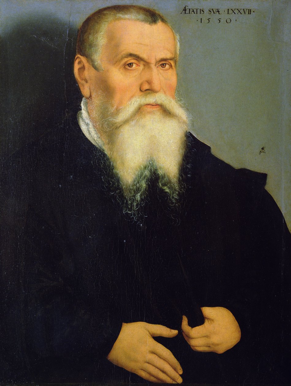 Önarckép, 1550 (olaj, fa) alkotó: Lucas Cranach the Elder