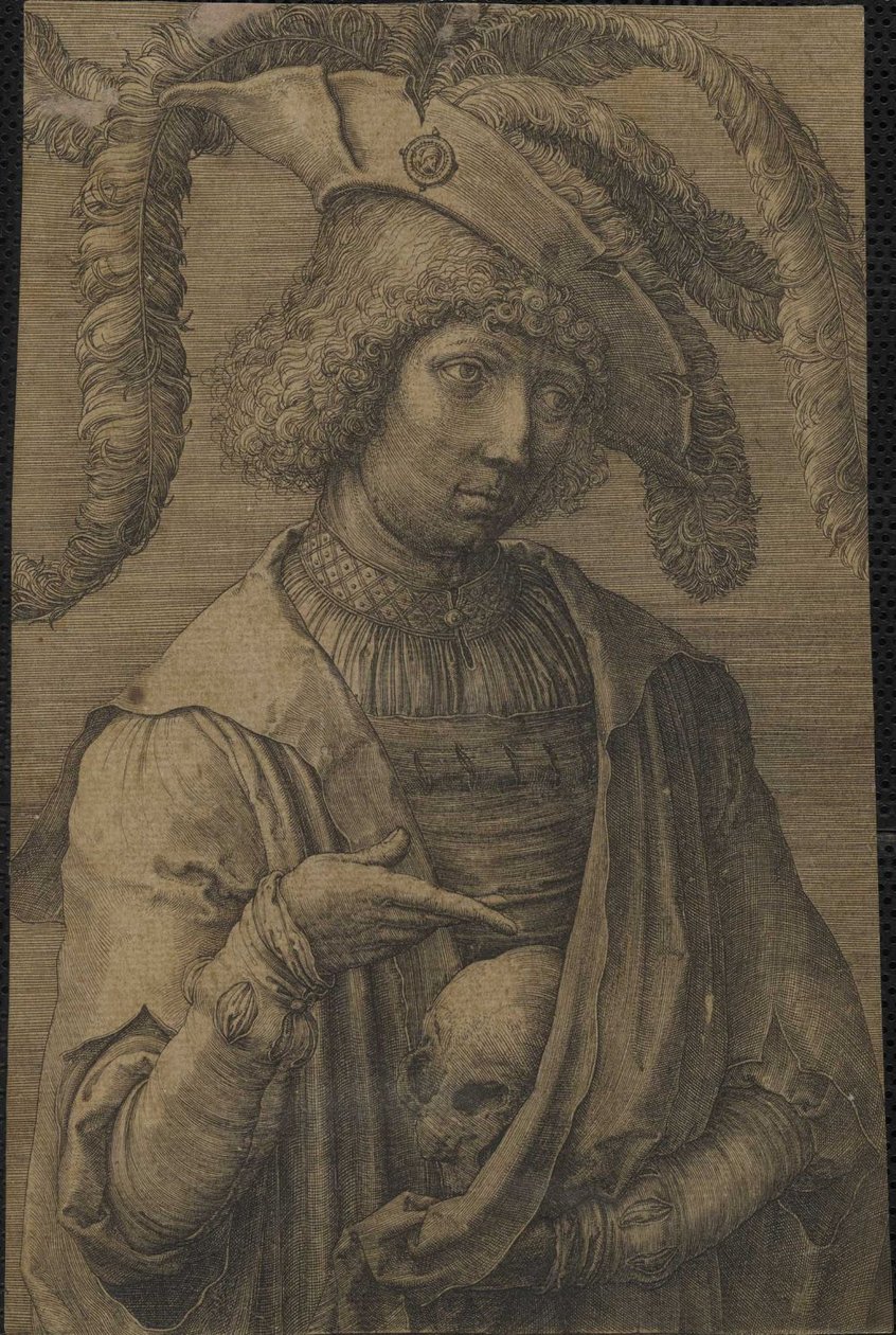 Egy fiatalember portréja alkotó: Lucas van Leyden