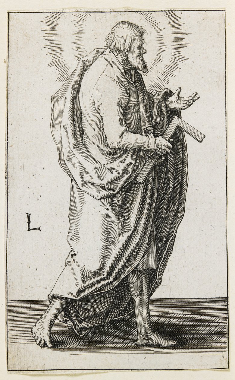 Szent Simon alkotó: Lucas van Leyden