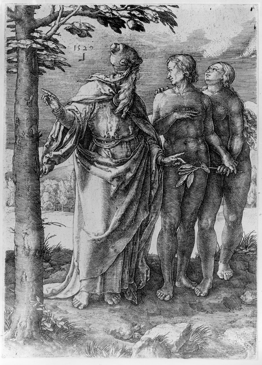 Az első tilalom, 1529 alkotó: Lucas van Leyden