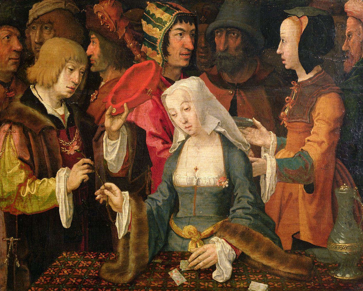 A jövendőmondó alkotó: Lucas van Leyden