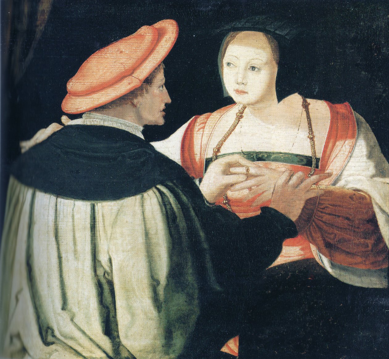 eljegyzés alkotó: Lucas van Leyden