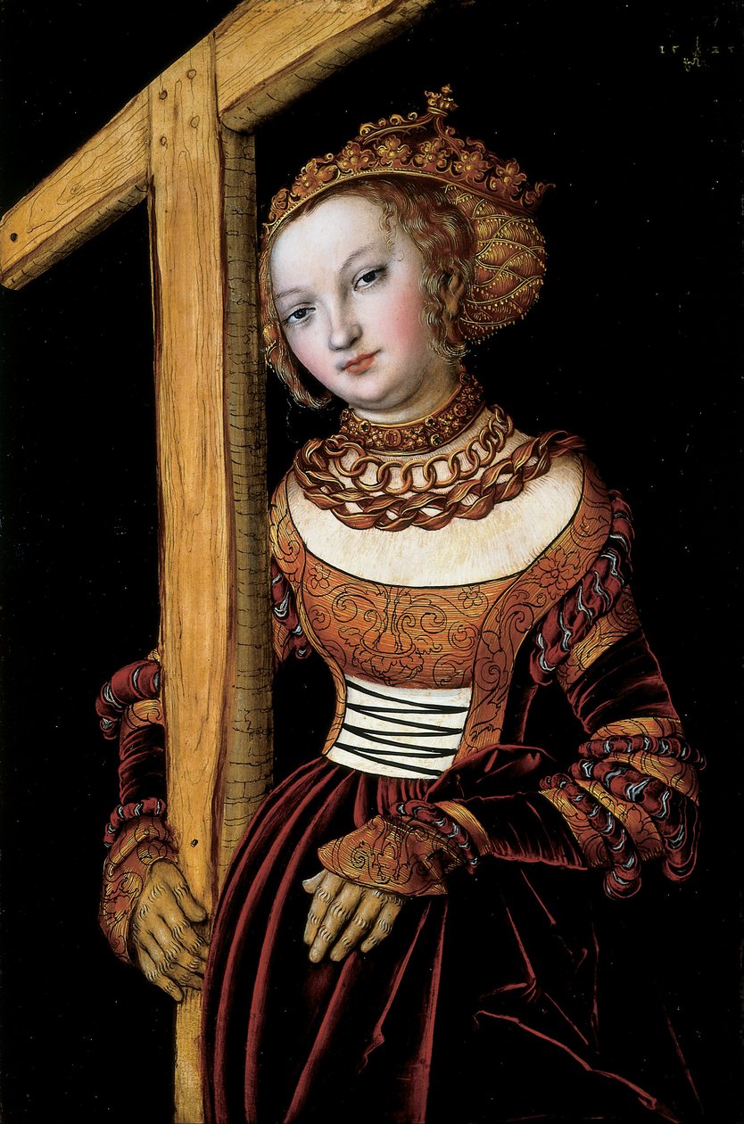 Szent Helena a kereszttel alkotó: Lucas Cranach the Elder